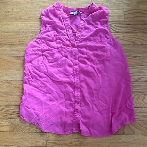 Pink sleeveless Old Navy Top